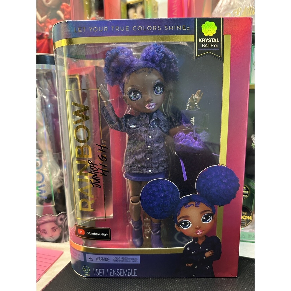 Rainbow Junior High Krystal Bailey Fashion‎ Doll 2022 MGA Rainbow High IN BOX